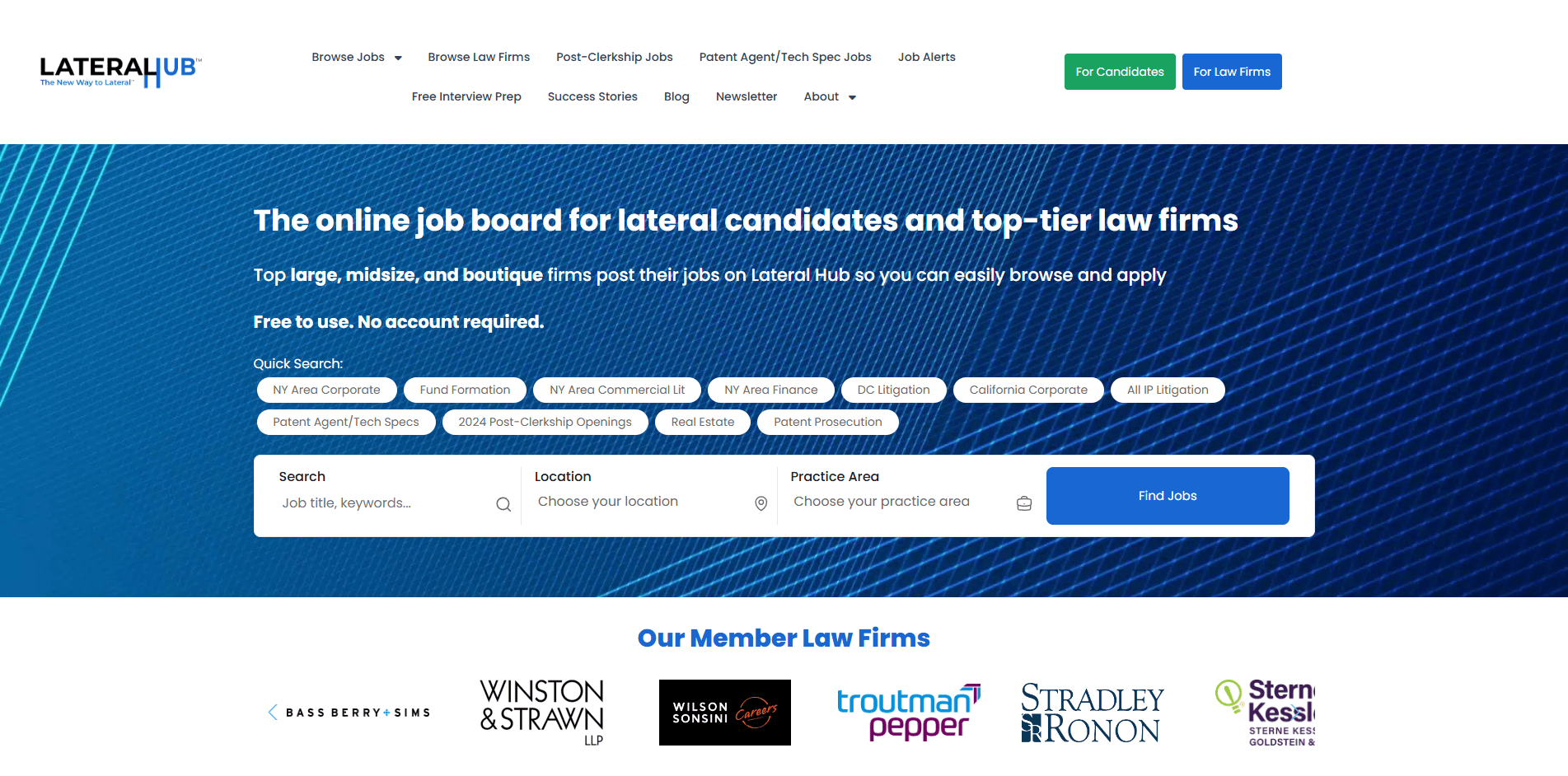 Lateral Hub (A Job Portal)